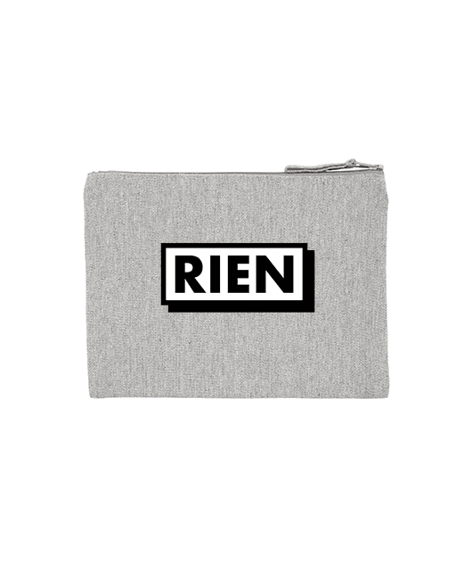 Pochette en coton recyclé
