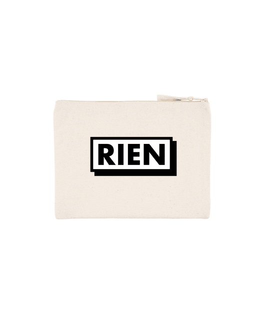 Pochette en coton recyclé